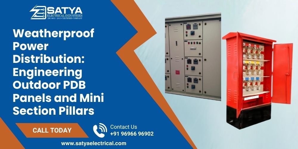 Weatherproof Power Distribution: Engineering Outdoor PDB Panels and Mini Section Pillars