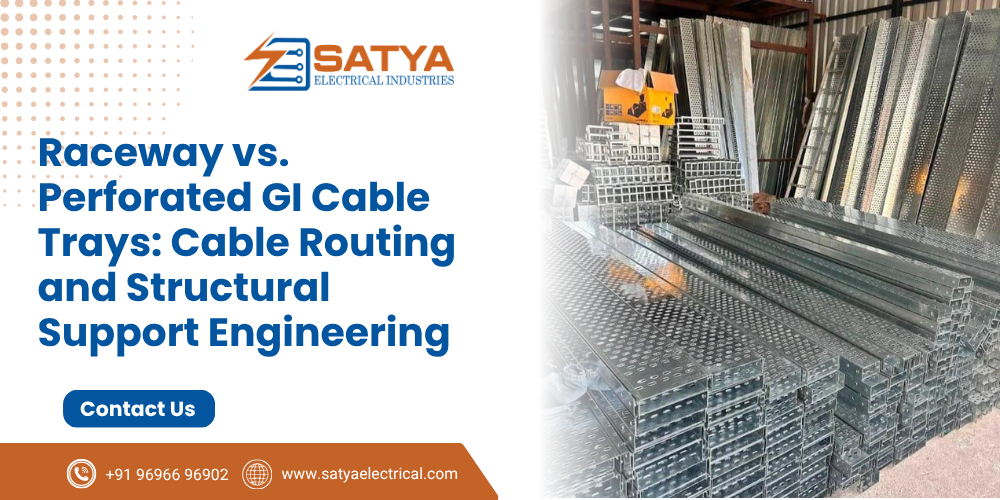 Raceway vs. Perforated GI Cable Trays: Cable Routing and Structural Support Engineering